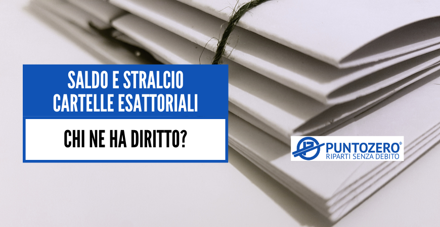 saldo e stralcio cartelle esattoriali