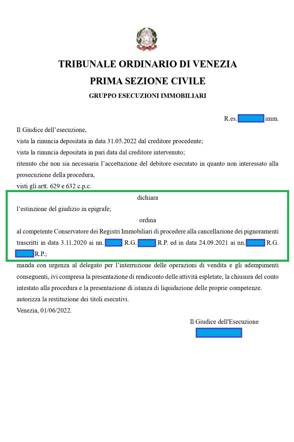 Saldo e stralcio